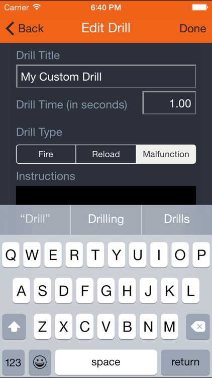 Dry Practice Drill screenshot-3
