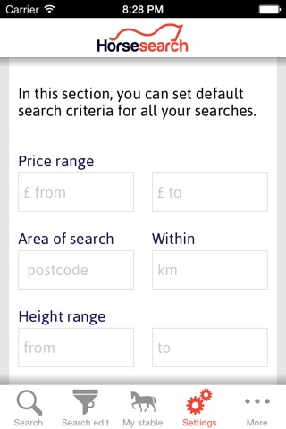 Horse search UK screenshot 4