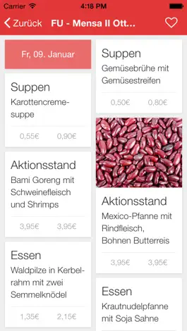 Game screenshot Meine Mensa - Speiseplan für alle Universitäten und Hochschulen in Deutschland mod apk
