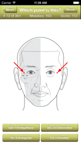 Acupuncture Points Quiz screenshot
