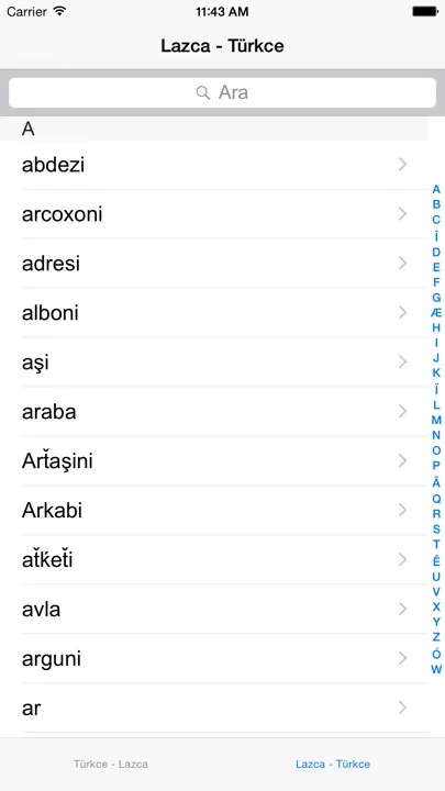Lazca iPhone Ekran Görüntüsü 2