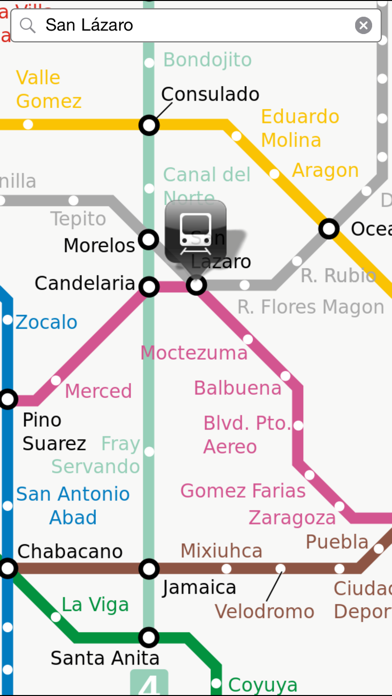 Screenshot #3 pour MetroMap Mexico