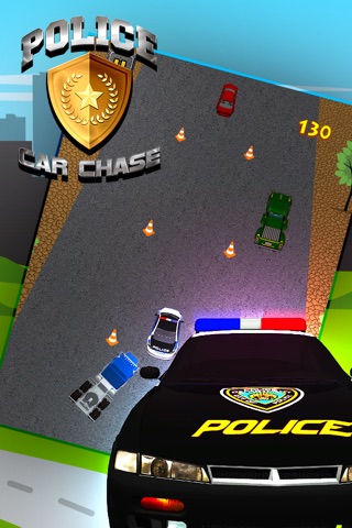 Police Pursuit Car Chase Speed Racer: Traffic Getaway Rush Pro screenshot 2