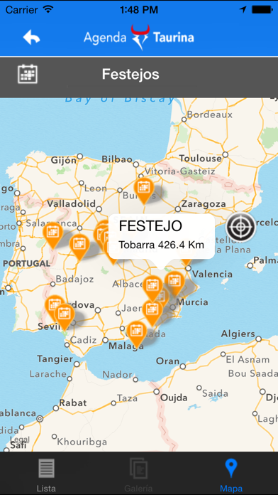 Agenda Taurina iPhone screenshot 5 - Entertainment app