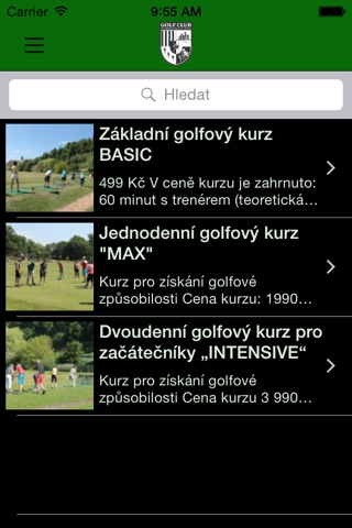 Golf Club Hluboká screenshot 3