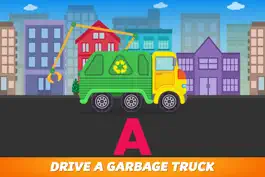 Game screenshot ABC Garbage Truck - an alphabet fun game for preschool kids learning ABCs and love Trucks and Things That Go apk