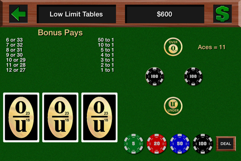 Casino Over Under screenshot 2