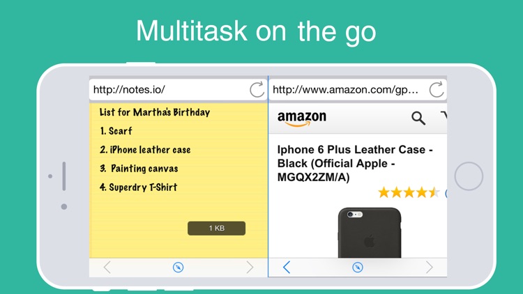 Split- Multi Window Browsing Experience
