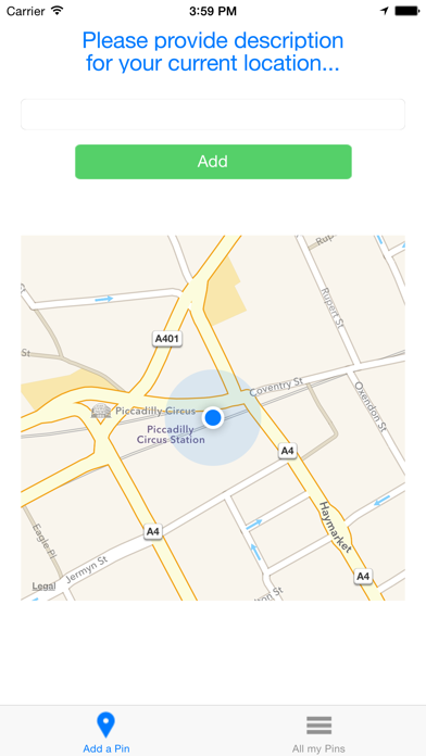 PinThis Place app screenshot 2