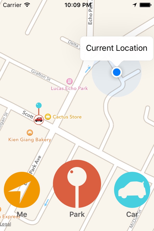 Carpark - Keep Track of Where You Parked Your Car screenshot 2
