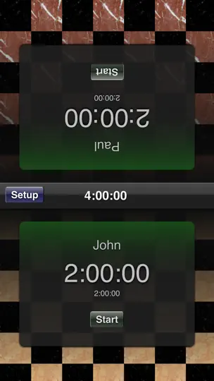 Chess Clock Free iPhone-skjermbilde 4