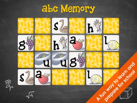 Screenshot #4 pour abc Memory - Lower case letters (US english)