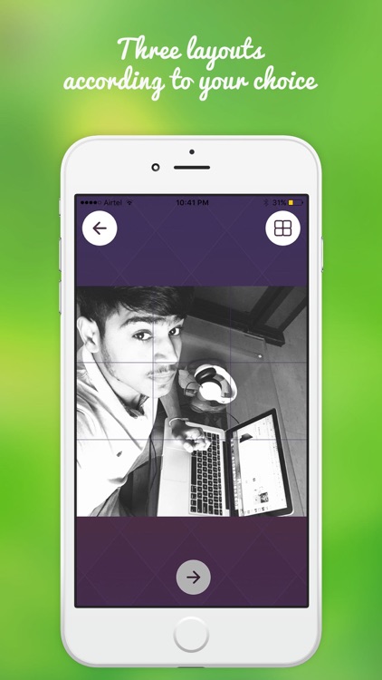 Grid Post for instagram-Photo Editor Booth to Upload Full Banner On Ig screenshot-3