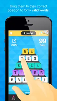 word pyramids - the word search & word puzzles game ~ free iphone screenshot 3