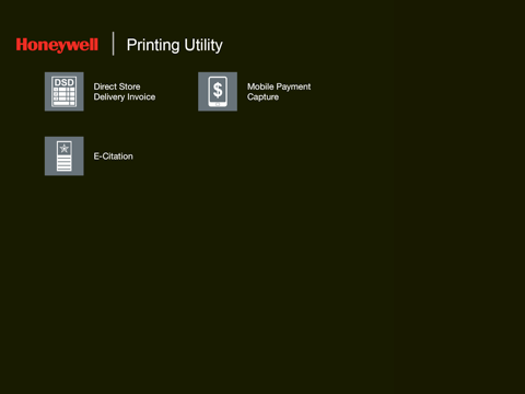 Screenshot #5 pour Honeywell Printing Utility