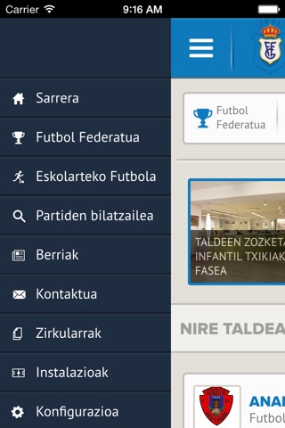 Gipuzkoako Futbol Federazioa screenshot 3