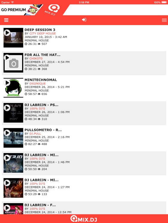 Minimal Party HD by mix.dj