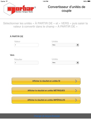 Torque Unit Calculator screenshot 2