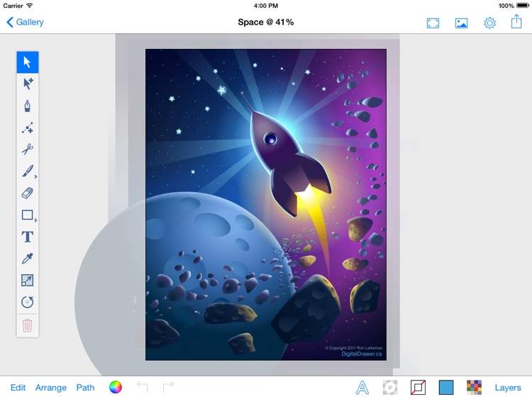 Vector PaintPad (vector graphics editor)
