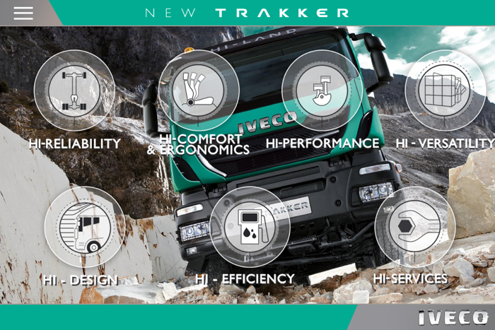 IVECO NEW TRAKKER for iPhone