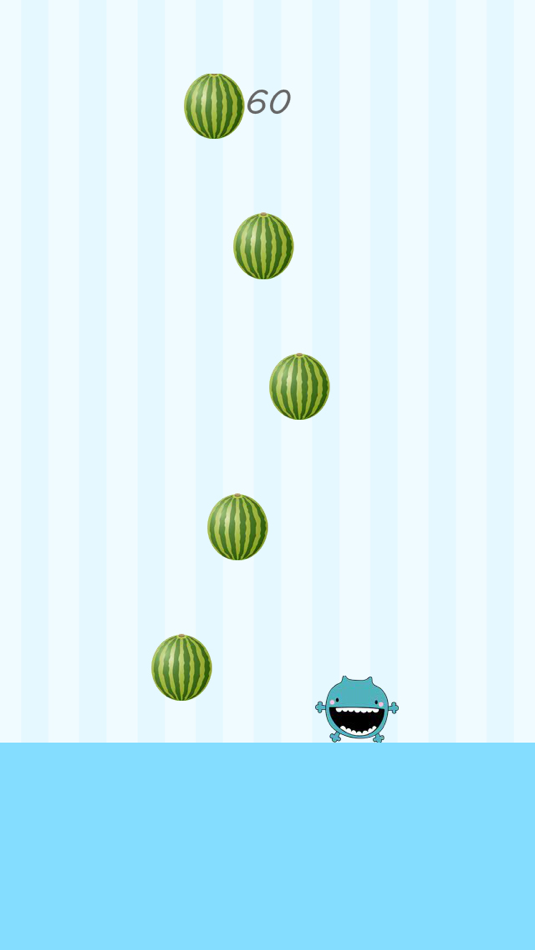 #1. Catch the Melon (iOS) بواسطة: Yuan Ruan