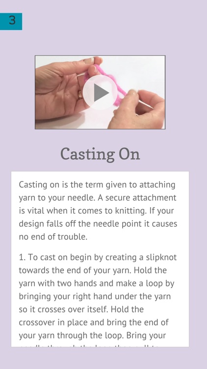 Knitting, A Basic Guide