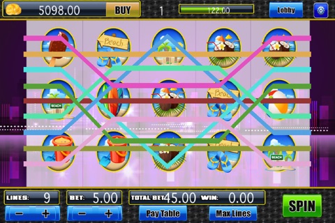 Absolute Party Slots of Vacation and Paradise - Jackpot Casino Games Free screenshot 4