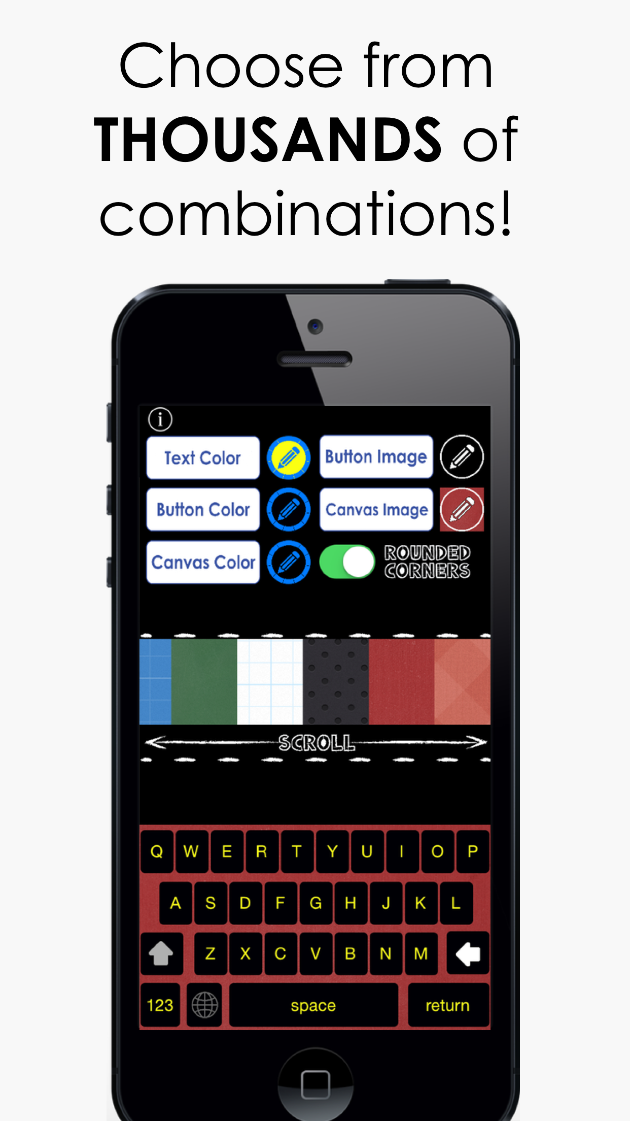 Custom Color Keyboards for iOS 8