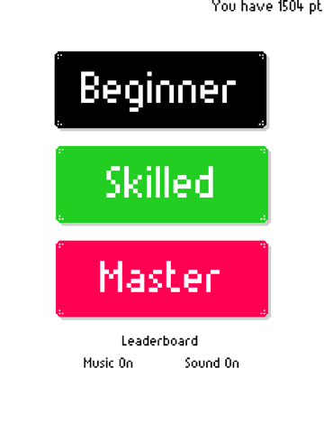 Pixel Tiles play free old school video game online iPad screenshot