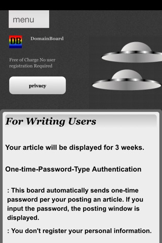 DomainBoard screenshot 2