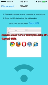 Video WiFi Transfer/MP4 Conversion screenshot #2 for iPhone