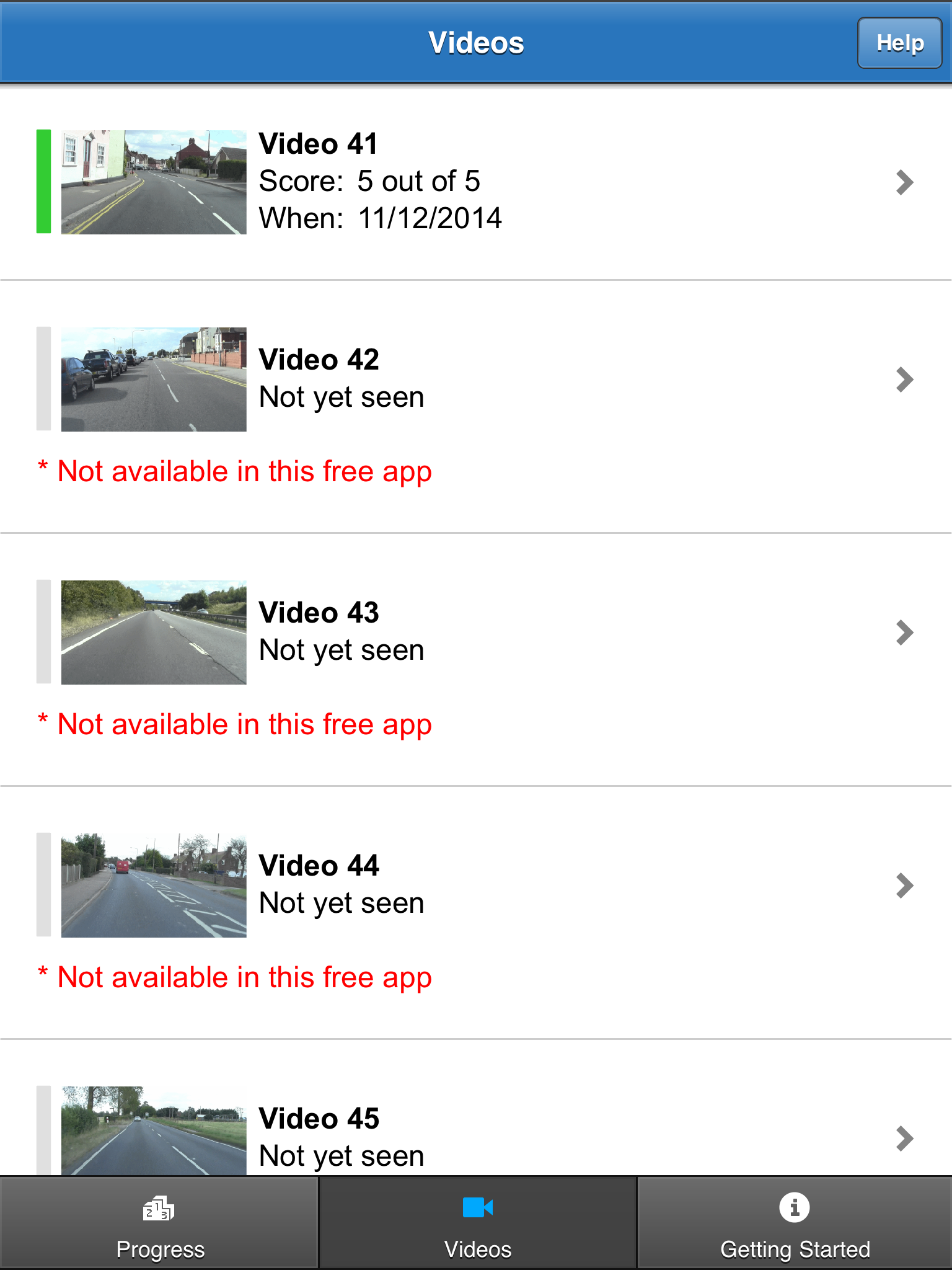 Driving Theory 4 All - Hazard Perception Videos Vol 6 for UK Driving Theory Test - Free