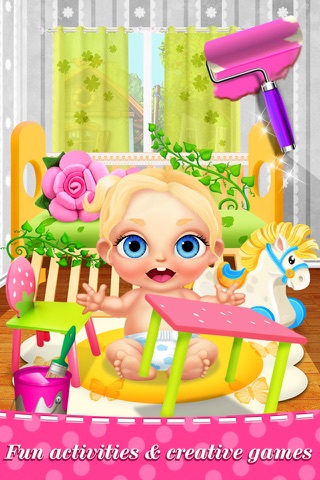 My Baby Care™ Newborn Babies: Nursing & Dress Salon Kids Game screenshot 4