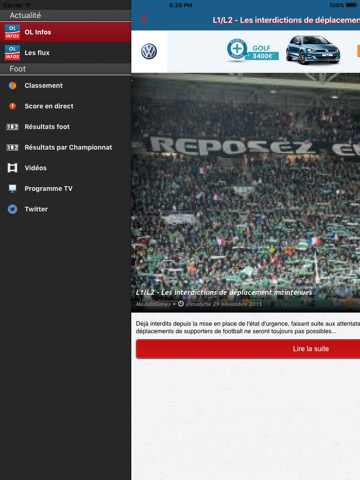Screenshot #5 pour OL Infos