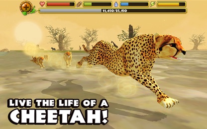 Cheetah Simulator screenshot 1