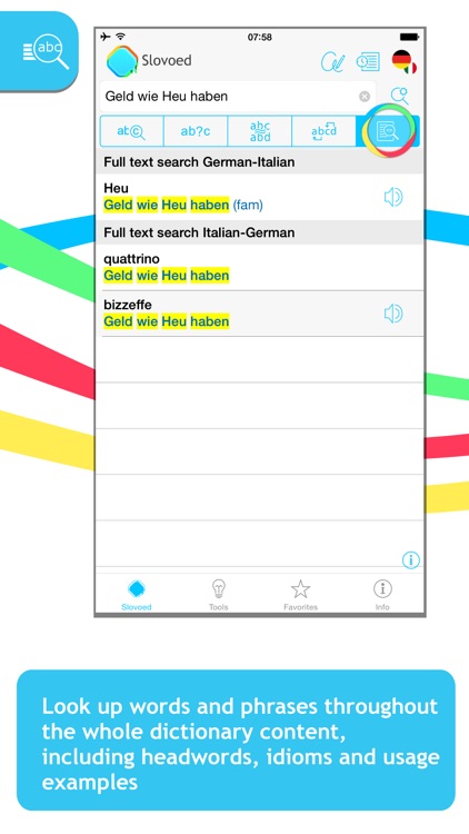 German <-> Italian Slovoed Deluxe talking dictionary