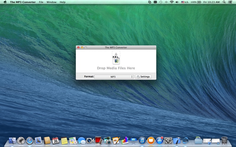 Screenshot #1 pour The MP3 Converter - a Lightweight MP3 Converter