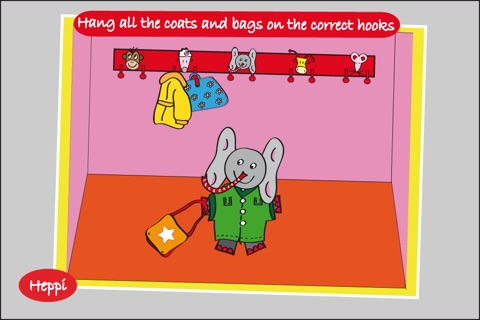 Bo's School Day - FREE Bo the Giraffe App for Toddlers and Preschoolers! screenshot 2
