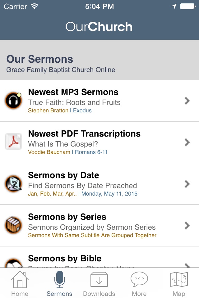 iPhone screenshot