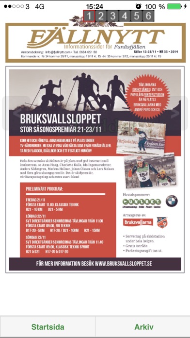 Screenshot #1 pour Fjällnytt