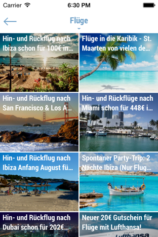 Reise-Dealz.de - Die besten Urlaubsschnäppchen im Netz! screenshot 2