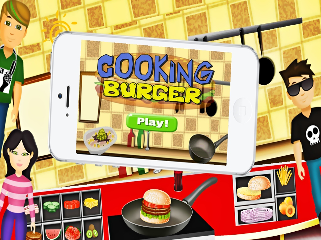 Cooking Hamburger Cool 2016 : Make Games sushi pizzas for fun screenshot 4