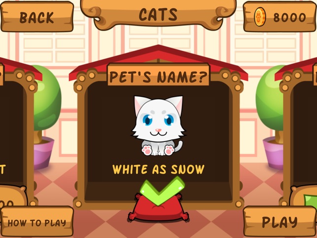 My Virtual Cat - Cute Kids Game for iPhone and Android 