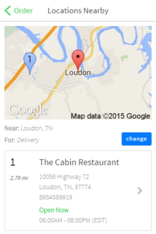 The Cabin Restaurant screenshot 2