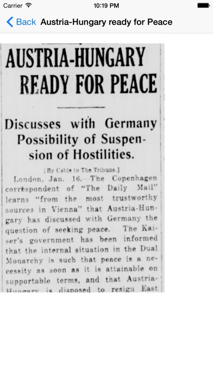 War News Service - Daily World War I News Alerts