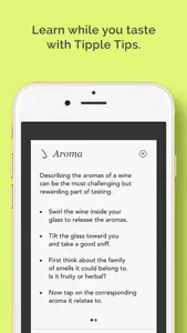 Tipple – Wine Tasting For Everyone screenshot #4 for iPhone