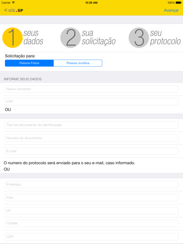SIC.SP Sistema Integrado de Informações ao Cidadão