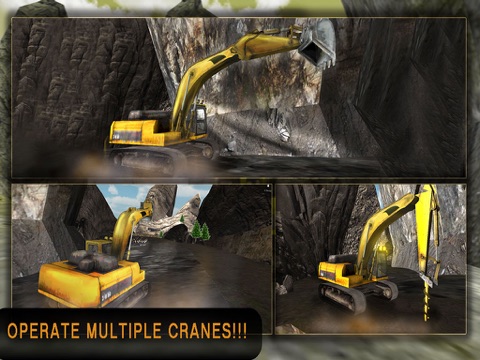 Rig Construction Drill Crane Operator 3D iPad screenshot