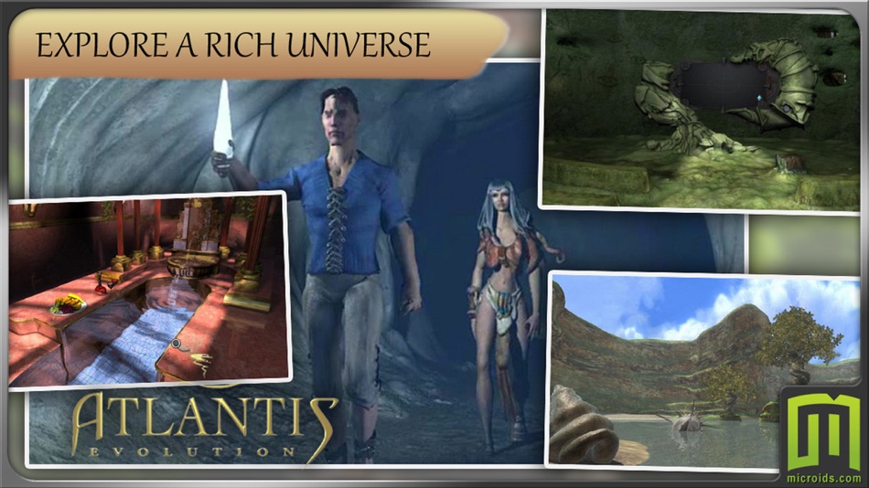 #2. Atlantis 4: Evolution - (Universal) (iOS) By: Microids