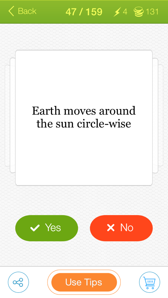 #3. True or False? - an exciting quiz with many interesting questions (iOS) Podle: Anton Kartunov